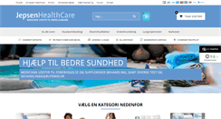 Desktop Screenshot of jepsenhealthcare.dk